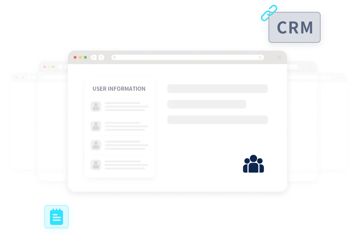Multi-scene data connection